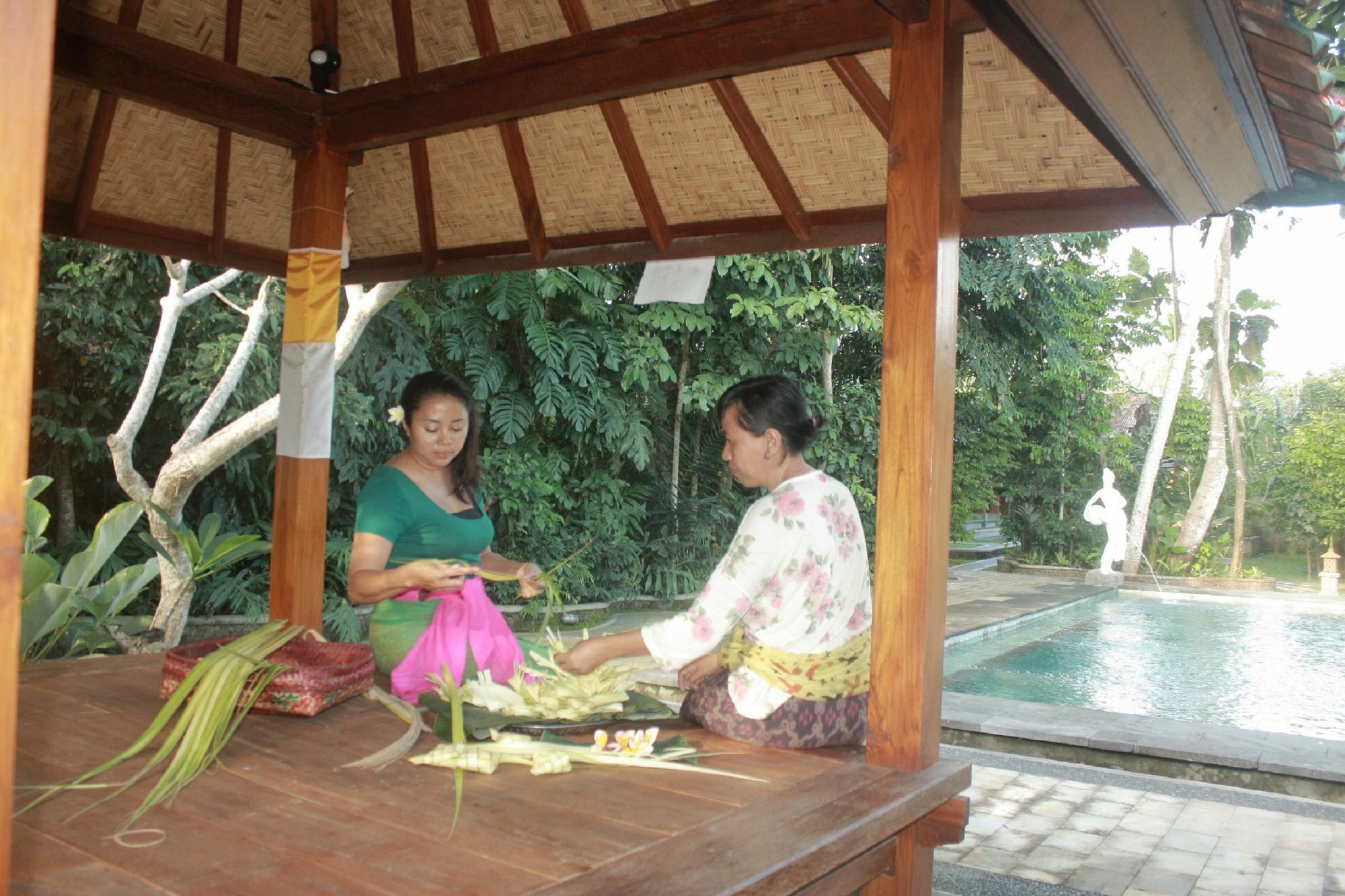 Wana Ukir Ubud Hotel Exterior foto